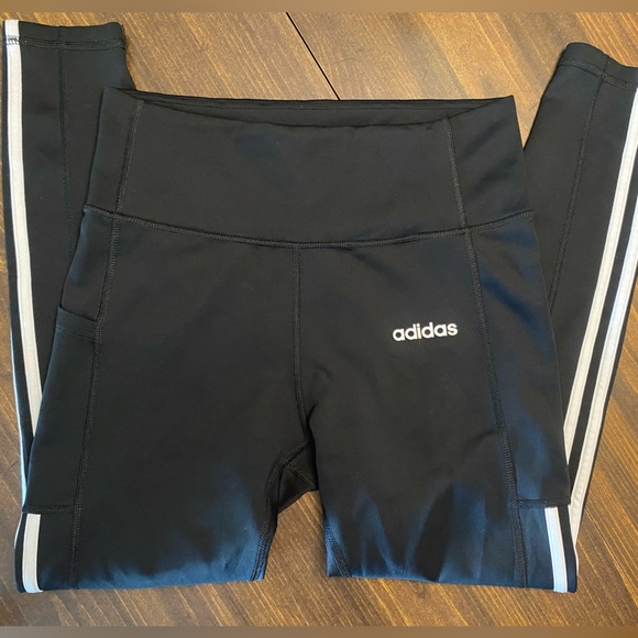 Adidas Climalite Leggings Size Medium in New Condition - Picture 4 of 6